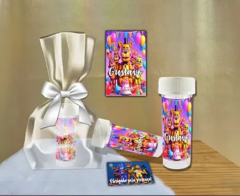 Bolha de Sabão Animatronics Personalizada - artesanato de Artmanha Lembrancinhas