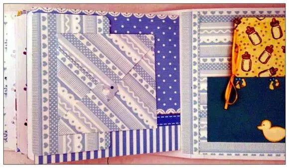 Álbum de Fotos Personalizado Baby Boy - artesanato de Ateliê de Criação Usina Caseira