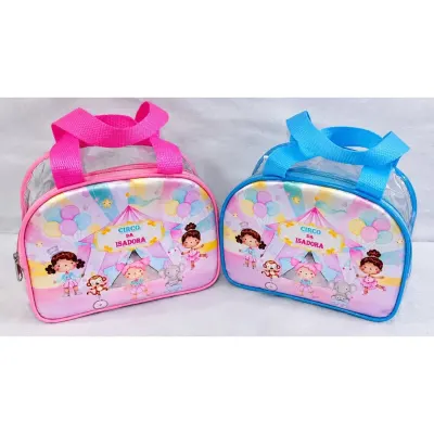 Bolsa Meia Lua Cristal Personalizada Lembrancinha