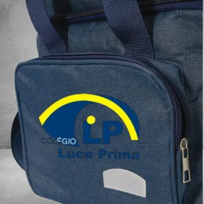 Bolsa Térmica 10 Litros personalizado com seu logo - artesanato de valbrindes