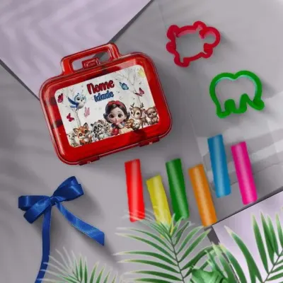 Mini Maleta - Branca de Neve Personalizada - artesanato de Mi Papelaria Criativa