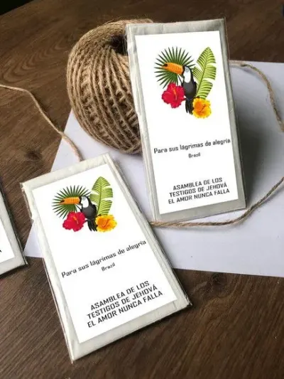 Lagrima de Alegria Personalizada - artesanato de creativitybynina