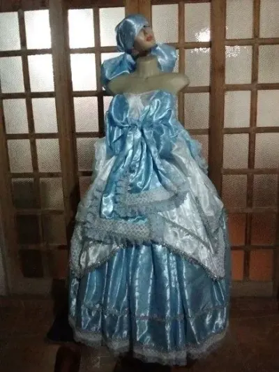 Roupa Iemanja - artesanato de Ateliê Ofatemi