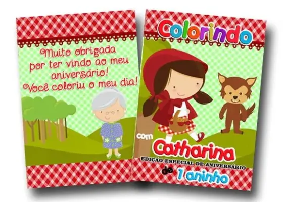 revista chapeuzinho vermelho 14x10 - artesanato de PAPCRIE