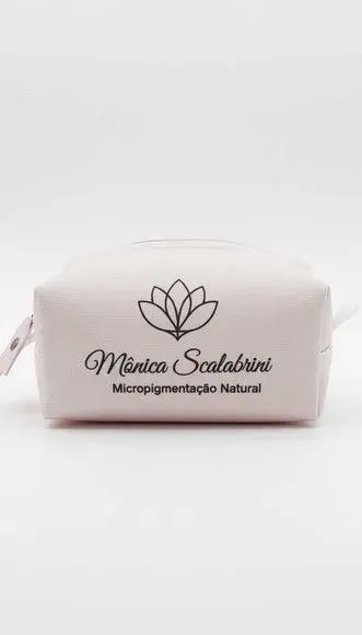 Necessaire Mini Box - Brinde Corporativo - artesanato de Innovare Studio