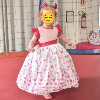 Vestido aniversário Masha - artesanato de Ateliê JMN