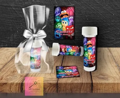 Bolha de Sabão Divertidamente Personalizada - artesanato de Artmanha Lembrancinhas