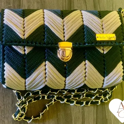 Bolsa Svolta - artesanato de Ateliê Silva
