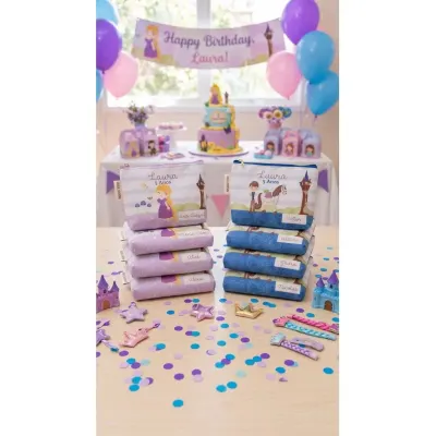 Necessaire Infantil Príncipe e Princesa Personalizada | Coleção Imagine - artesanato de Innovare Studio