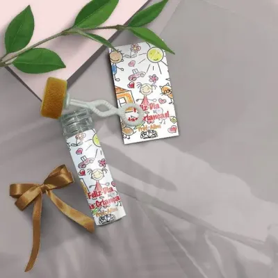 Bolha de Sabão - Dia das Crianças Personalizado - artesanato de Mi Papelaria Criativa