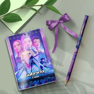 Bloquinho - Kpop Personalizado - artesanato de Mi Papelaria Criativa