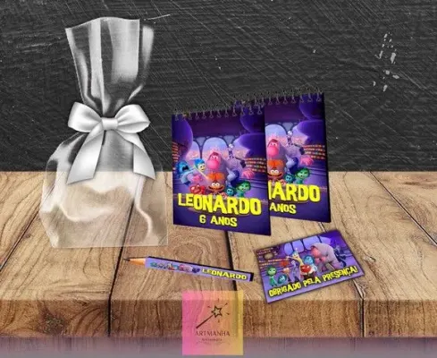 Bloquinho Divertidamente Personalizado - artesanato de Artmanha Lembrancinhas