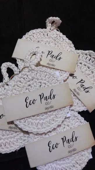 Eco Pads 3 und - artesanato de Juliana Biz - casa e bem estar