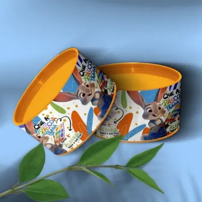 Tubo Lata - Páscoa Personalizada - artesanato de Mi Papelaria Criativa