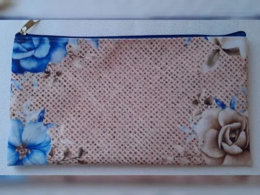 Necessaire Slim - Floral - artesanato de Innovare Studio