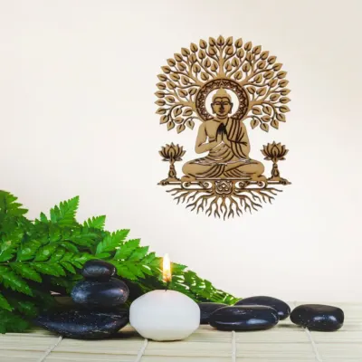 Decoração de Parede Buda - artesanato de LeJu Art Decor