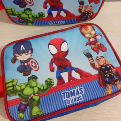 Nécessaire Personalizada Spidey - artesanato de PAN Personalizados