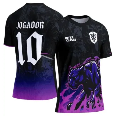 Camisa Interclasse Modelo 242 Pantera Roxa - artesanato de JD PRINT 3D