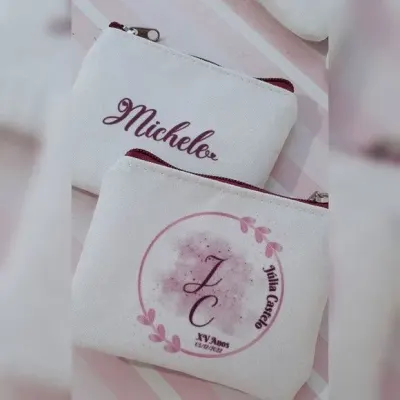 Porta Moedas Personalizado - Marsala - artesanato de Innovare Studio