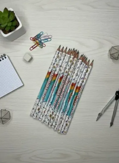 Lápis - Personalizado - artesanato de Mi Papelaria Criativa