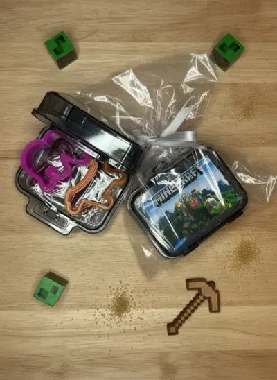 Mini Maleta - Minecraft Personalizada - artesanato de Mi Papelaria Criativa