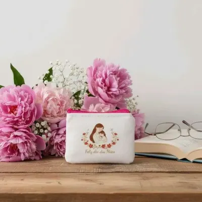 Porta Moedas Personalizado - Dia das Mães - artesanato de Innovare Studio