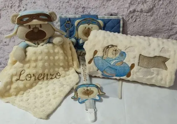Kit Do Bebê - artesanato de Ateliê cantinho do bebê