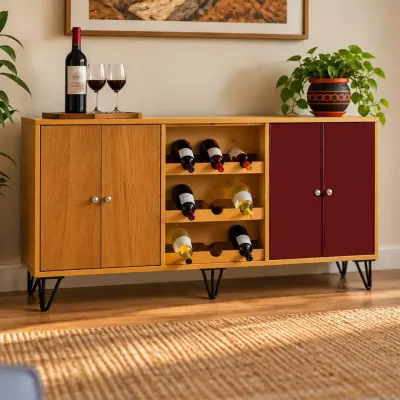 🍷 Aparador Adega Rustica