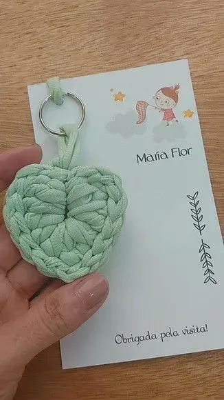Chaveiro Macramé - Maternidade - artesanato de Innovare Studio