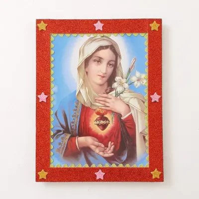 Poster Retrô S. C. Maria - artesanato de Estudio Bananeira