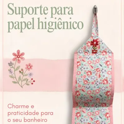 Suporte para papel higiênico 2 - 1 - artesanato de Djulik