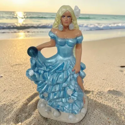 Cigana da praia (Ornamentada)20cm - artesanato de artes_esotericas