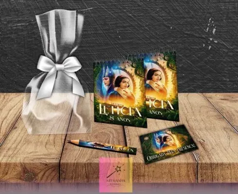 Bloquinho Branca de Neve Personalizado - artesanato de Artmanha Lembrancinhas