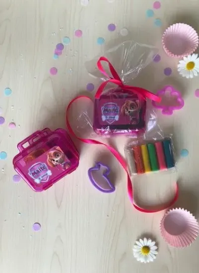 Mini Maleta - Skye Patrulha Canina Personalizada - artesanato de Mi Papelaria Criativa