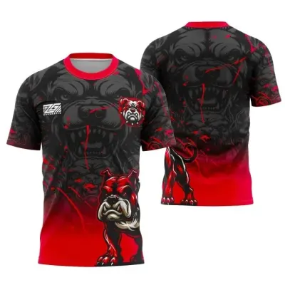 Camisa Interclasse Modelo 299 Cão Agressivo - artesanato de JD PRINT 3D