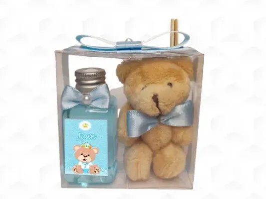 Aromatizador com Ursinho Personalizado - artesanato de creativitybynina