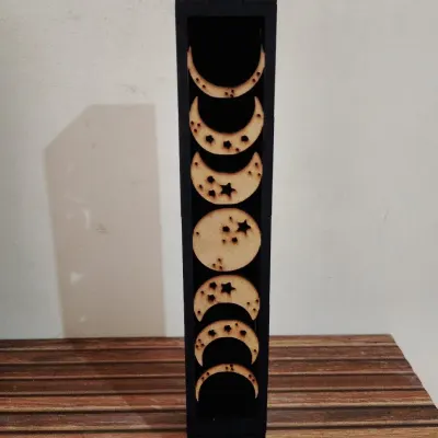 incensário invertido MDF - artesanato de Ateliê Silmara Boni