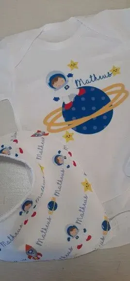 Kit baby astronauta-6 peças - artesanato de Innovare Studio