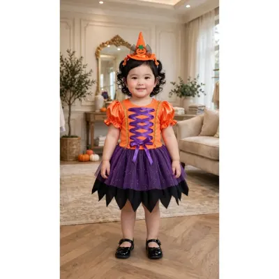 Bruxinha Halloween infantil - artesanato de Ateliê Sonhos e Fantasia