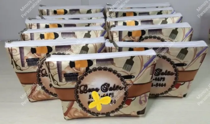 Necessaire Básica Personalizada - artesanato de JeL Mimos Personalizados