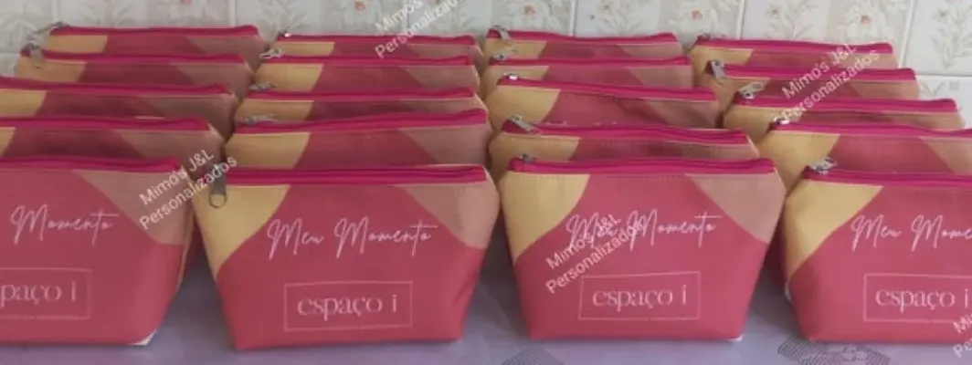 Necessaire Básica Personalizada - artesanato de JeL Mimos Personalizados