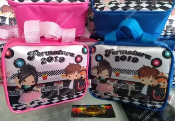 Bolsa Maleta Personalizada Lembrancinha - artesanato de JeL Mimos Personalizados
