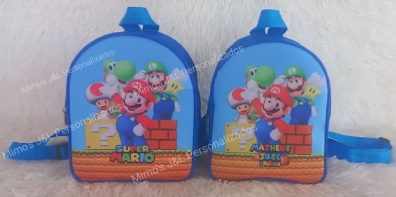 Mochila Personalizada Lembrancinha - artesanato de Mimo's J&L Personalizados