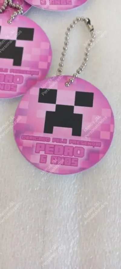 Tags Personalizadas com Correntinha - artesanato de JeL Mimos Personalizados