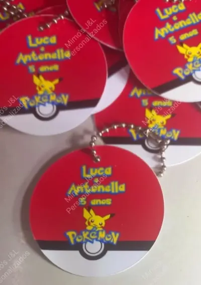 Tags Personalizadas com Correntinha - artesanato de JeL Mimos Personalizados