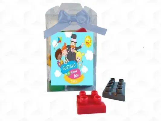 Bloco de Montar Mundo Bita Personalizada - artesanato de creativitybynina