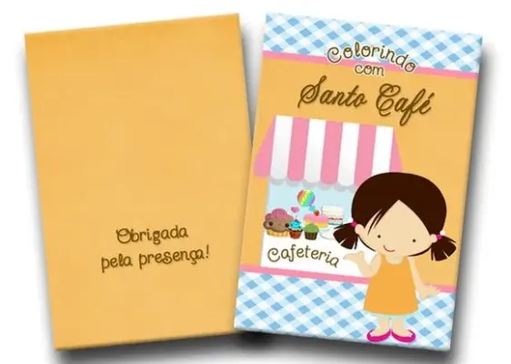 revista colorir lembrança clientes - artesanato de PAPCRIE
