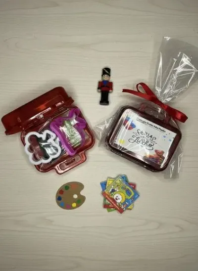 Mini Maleta - Brinquedos Personalizada - artesanato de Mi Papelaria Criativa