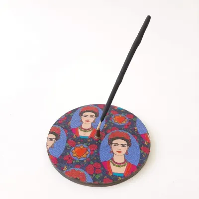 Porta Incenso Frida - artesanato de Estudio Bananeira