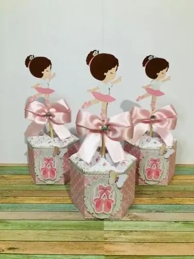 Caixinha Bailarina - artesanato de Fina Essência Papelaria Personalizada